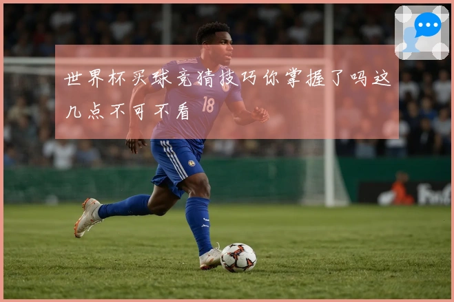 世界杯买球竞猜技巧你掌握了吗这几点不可不看